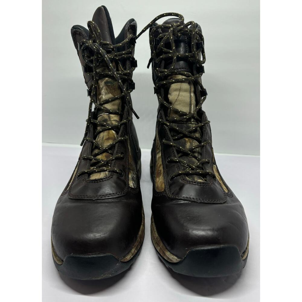 Carhartt Boots Men’s Waterproof EH 8” Camo Work Boots 3787 Size 9 Retired Style